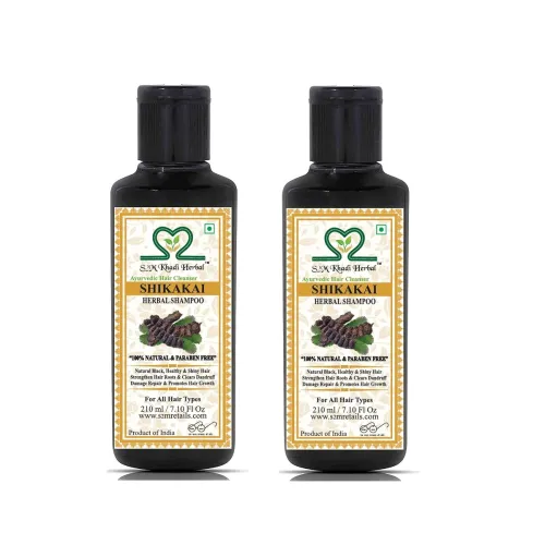 Image of Herbigiri Sikakai shampoo (twin) pack 420 ml