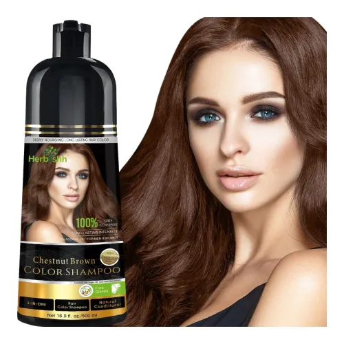 Image of Herbishh Hair Color Shampoo for Gray Hair 500ml