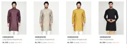 Here And Now Kurtas at minimum 90% Discount