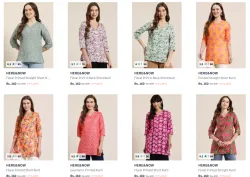 Here And Now Short Kurti Starting @ ₹174