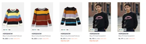 Image of Here & Now Clothing Boys Up-to 90% Discount