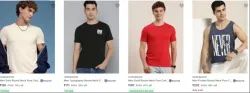 Here Now Mens T Shirts at minimum 70% Discount