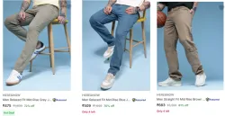 HERE & NOW Mens Jeans upto 81% Discount