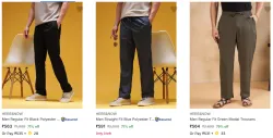 Here Now Mens Trousers Minimum 71% off