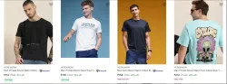 Here & Now Mens T-Shirts at minimum 70% Discount