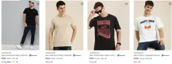 Here Now Mens T Shirts upto 83% Discount 