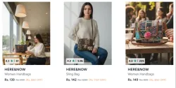 Here & Now Sling Bag Starting @ ₹139