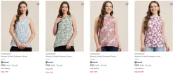 HERE&NOW  Women Printed  Straight Kurta  Starting At ₹195