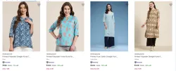 Here Now Womens Kurtas Minimum 70 % Discount