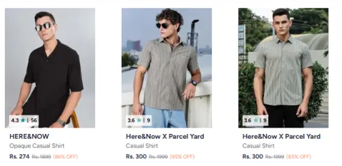 Image of HERE&NOW at minimum 76% Discount