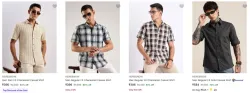 Here Now Casual Shirts at Minimum 70% Discount