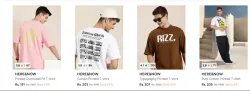 Here & Now Mens Clothing at minimum 85% Discount