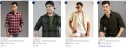 HERE&NOW Mens Casual Shirt upto 81% Discount