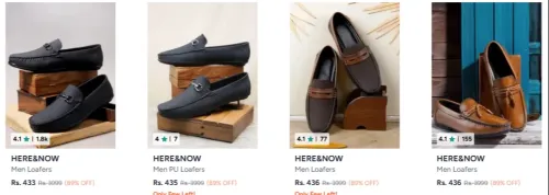 Image of HERE&NOW Men's formal shoes up to 89% Discount