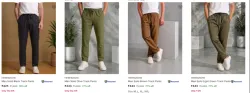 HERE&NOW Mens Track Pants upto 84% Discount