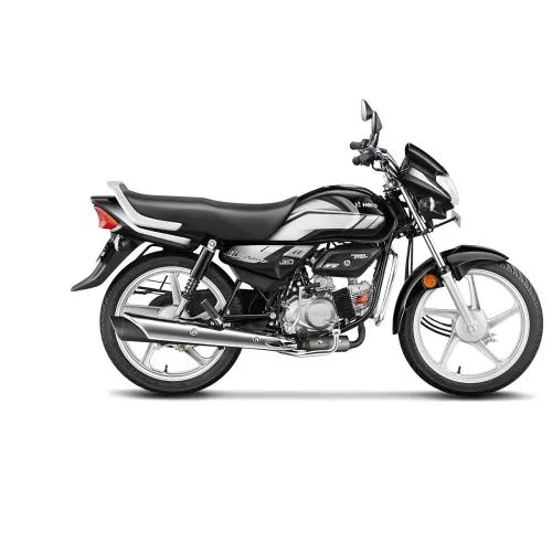 Image of Hero HF Deluxe 24 BS6 Bike (Black-Grey Stripe)