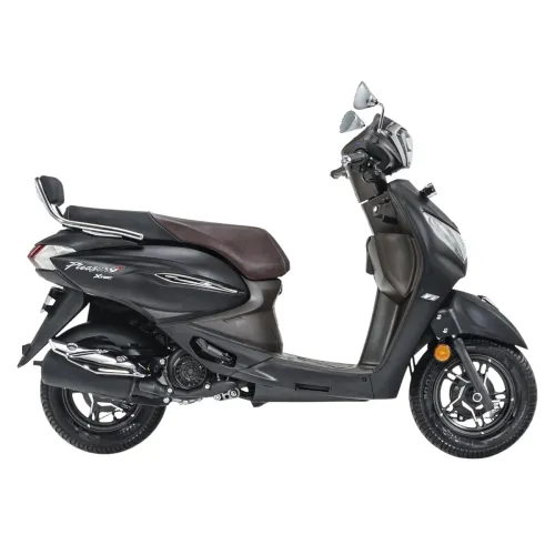 Image of Hero MotoCorp Pleasure+ XTEC 110 ZX Disc Brake OBD2B COPPER BROWN Booking for Ex-Showroom Price