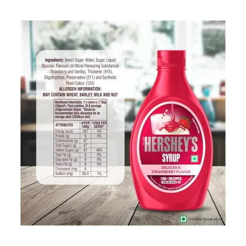 Image of HERSHEY'S Strawberry Flavored Liquid
