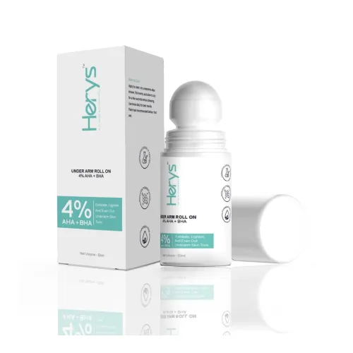 Image of Herys 4% Aha Bha Underarm Roll On with 2% Lactic Acid 