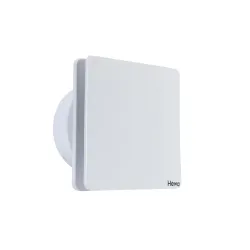 HEWA Casa BLDC 6 inch 150mm (round) High Speed 6 Watt Copper Exhaust fan for Bathroom Kitchen Office with Bird Guard (White)