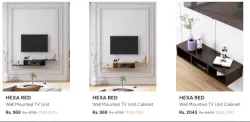  HEXA RED Home Furnishing up to 74% Discount