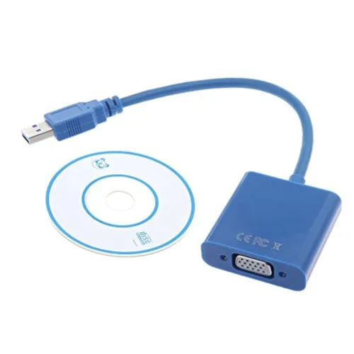 Image of Hexabyte VGA Female-to-Female Gender Changer Adapter