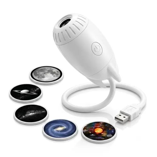 Image of Hexon Rocket Galaxy Projector Night Light