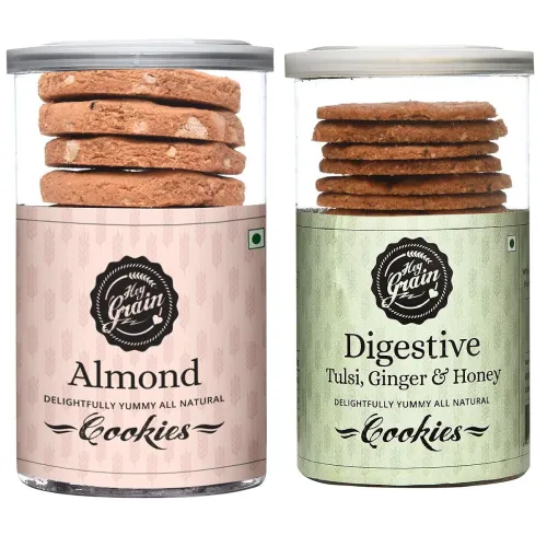 Image of Hey Grain Home Combo-5 Cookies – Almond & Digestive