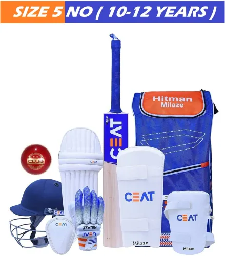 Image of HF HITMAN MILAZE Boy's Size-5 Complete Cricket Kit