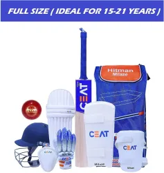 HF HITMAN MILAZE Full Size  Complete Cricket Kit