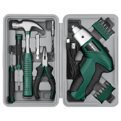 Image of Hi-Spec Cordless Electric Screwdriver,Power Screw 