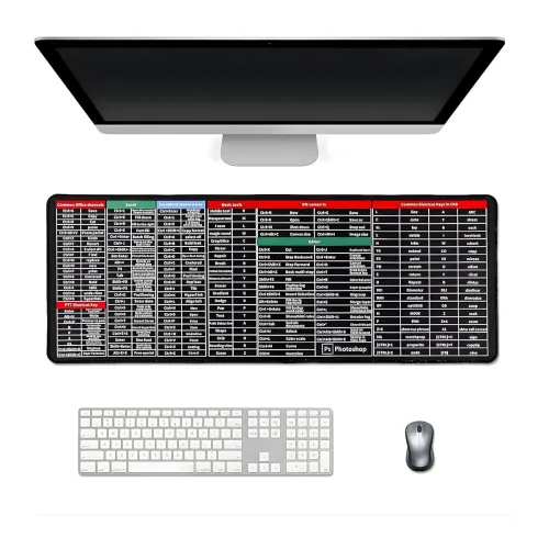 Image of Hian Shortcut Key Desk Mat 80×30cm