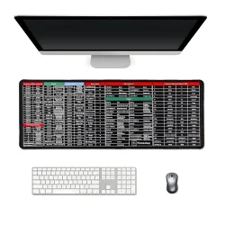 Hian Shortcut Key Desk Mat 80×30cm