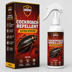 HIBBARD Cockroach Repellent Extra Strong | Long Lasting Pest Control (200 ml)