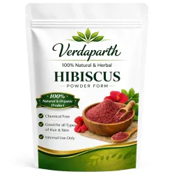 Hibiscus Powder for Hair Growth, Hair Fall Control & Scalp Care | 100% Pure Natural Herbal Powder | Promotes Strong, Thick & Shiny Hair | For Men & Women (250g)