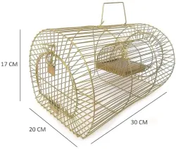 HiCare Reusable Rat Cage Trap Snap Trap