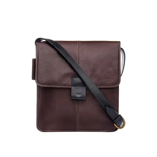 Image of Hidesign Leather Messenger Bag