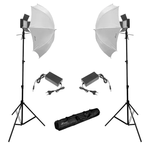 Image of HIFFIN HF-600 Bi-Color LED Studio Light for YouTube & Video Shoots