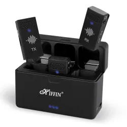 Hiffin HWM-50 Wireless Microphone (Noise Cancellation, Portable Case)