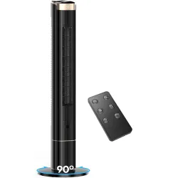 HIFRESH 110CM Bladeless Tower Fan with Remote & Touch Control