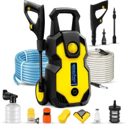 Woscher 968Y UPRIGHT PRO Washer High Pressure Pump Machine, 2100 Watts,150 Bars, 10L/Min Pressure Washer