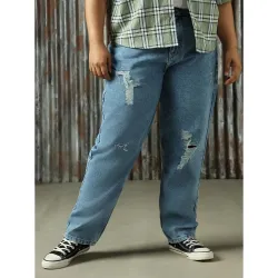High Star Women Casual High-Rise Jeans
