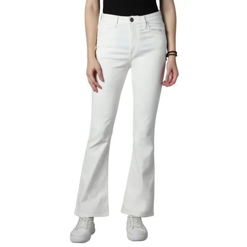 Image of HIGH STAR Women's Bootcut Fit Mid Rise Jeans