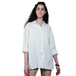 HIGH Star Womens Cotton Regular Fit Shirt