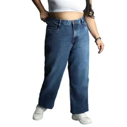 HIGH Star Womens Regular Fit Mid Rise Jeans