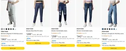 High Star Womens Jeans upto 91% Discount