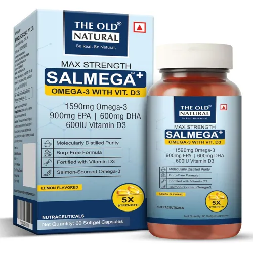 Image of High Strength Salmega Omega-3 and Vitamin D3