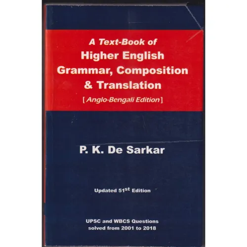 Image of A Text-Book of Higher English Grammer, Composition & Translation(Anglo-Bengali)