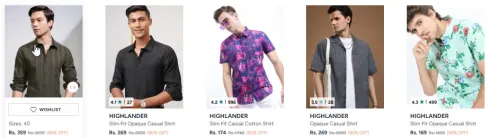 Image of Highhlander men's at minimum 90% Discount 