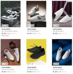 Highlander Casual Shoes @ Flat 84% Discount